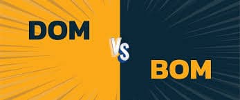 CSSOM ، BOM و DOM در جاوااسکریپت چیست؟